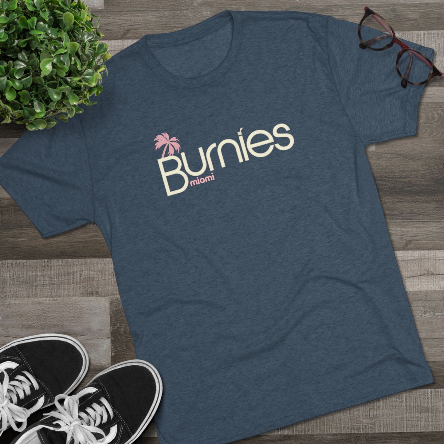 Burnie's The South Florida - Unisex Tri-Blend Crew Tee