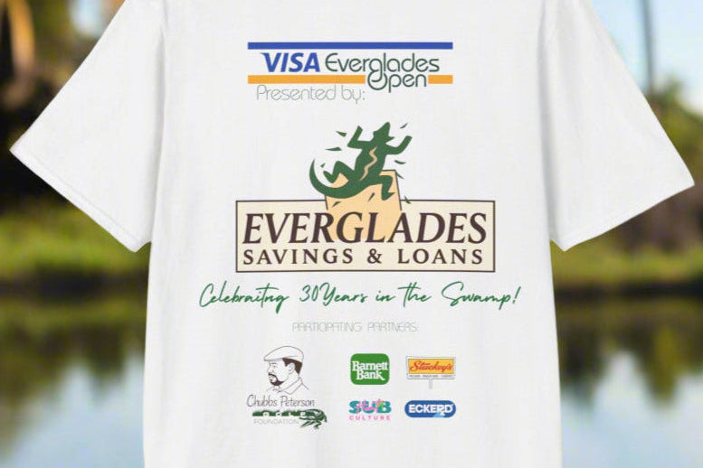 ! HAPPY GILMORE 2 INSPIRED - 30th Annual Everglades Open Vintage T-Shirt - Unisex Softstyle Tee, Casual Wear, Sports Event Shirt, Retro Apparel, Gift for Nature Lovers