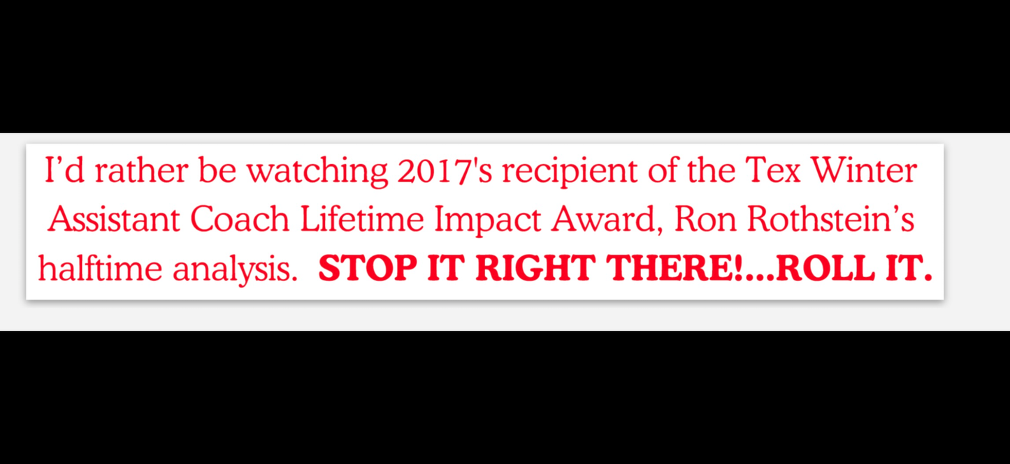 xx I'd rather be...Ron Rothstein xx