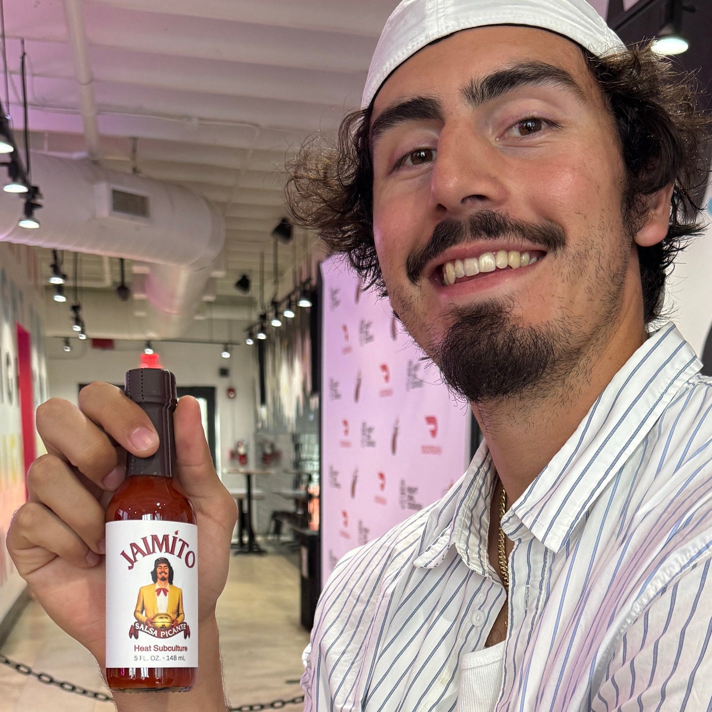 "(Bottle of) Jaimito Hot Sauce - Salsa Picante"