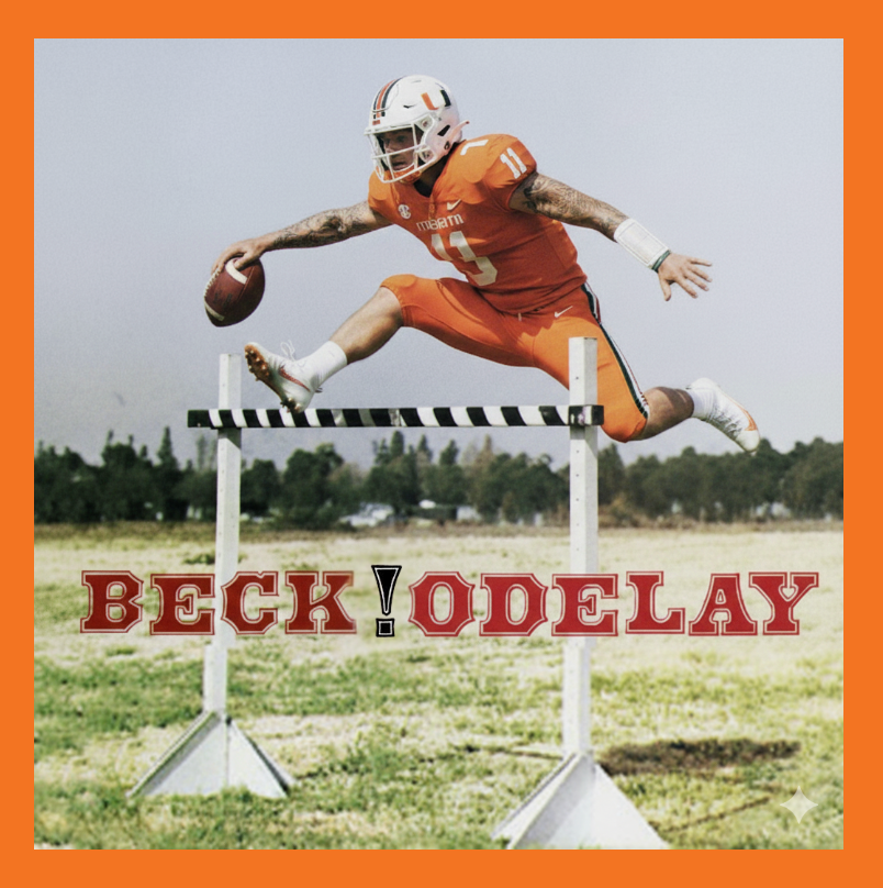 ! Carson Beck Odelay Hurricanes Miami Unisex Tee