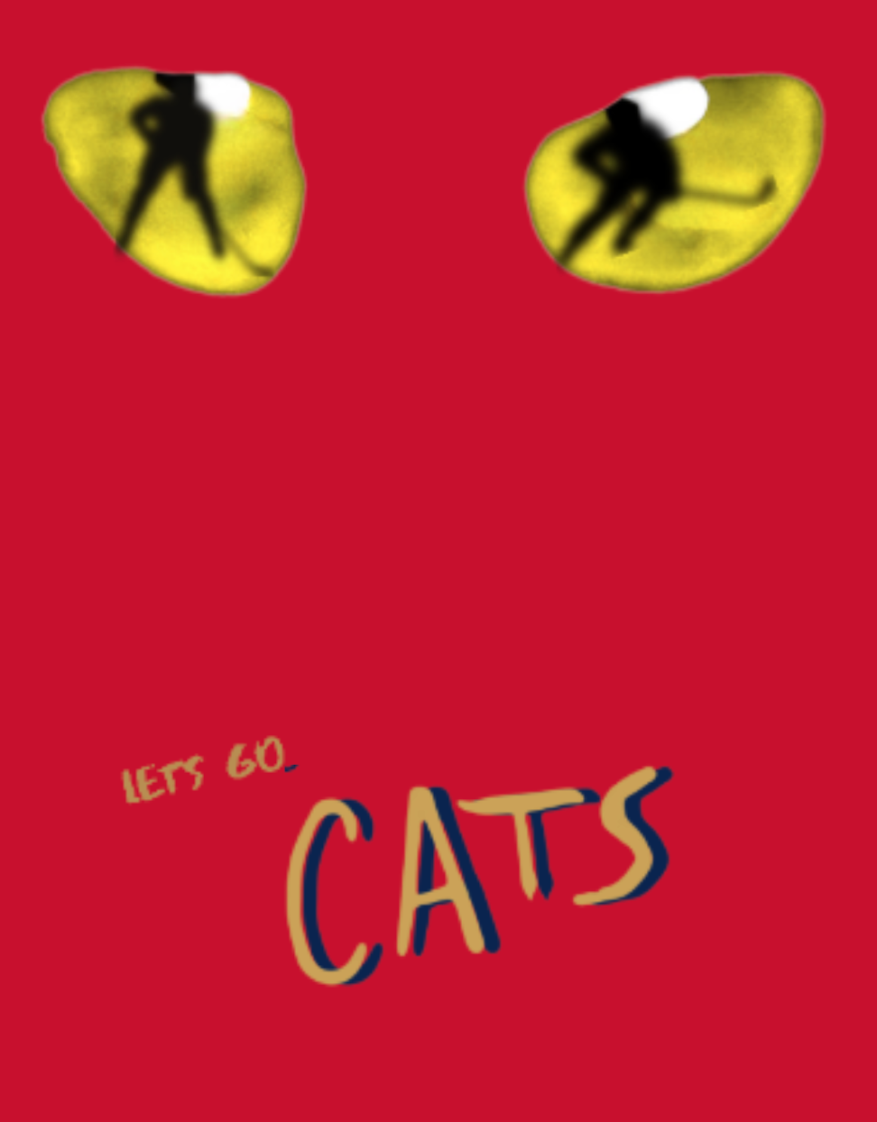 ! REIGN RED PANTHERS "CATS" FINALS T