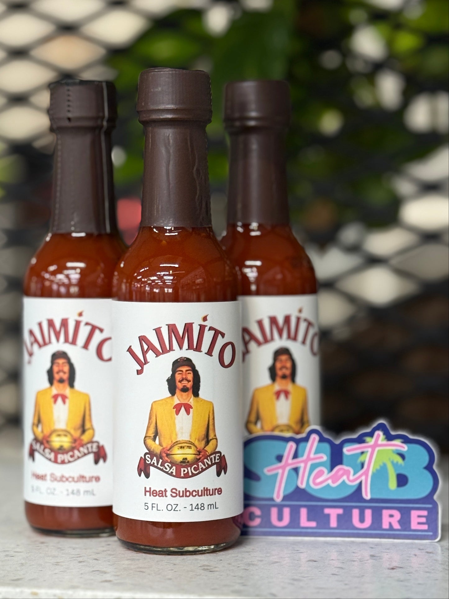 "(Bottle of) Jaimito Hot Sauce - Salsa Picante"